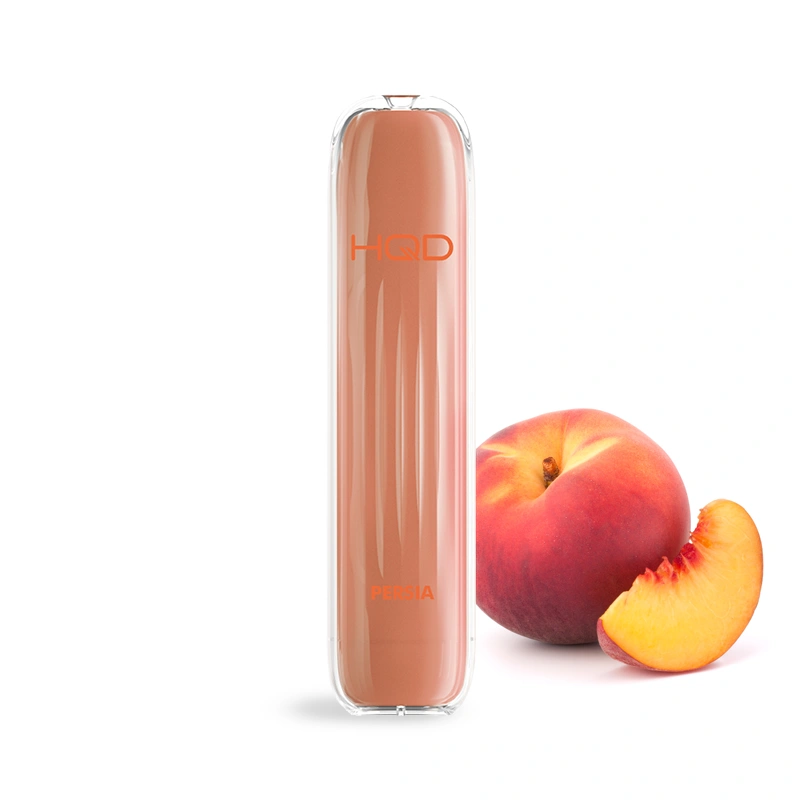 Ηλεκτρονικό τσιγάρο μιας χρήσης HQD Wave Persia Peach με γεύση Ροδάκινο.