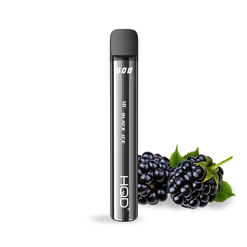 Ηλεκτρονικό τσιγάρο μιας χρήσης HQD SKU600 Moscow Blueberry με γεύση Βατόμουρο Ice.